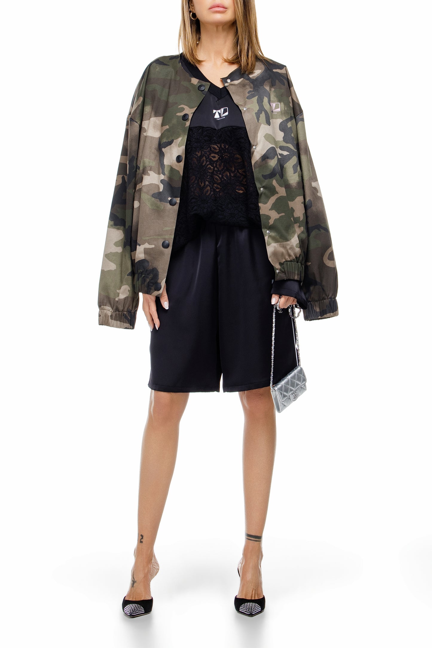 Giacca bomber sfoderata