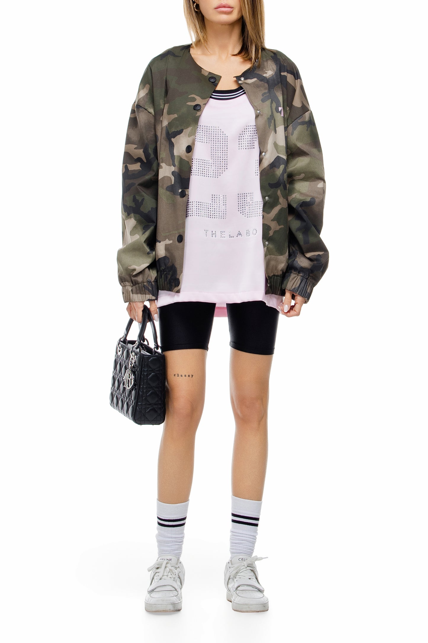 Giacca bomber sfoderata