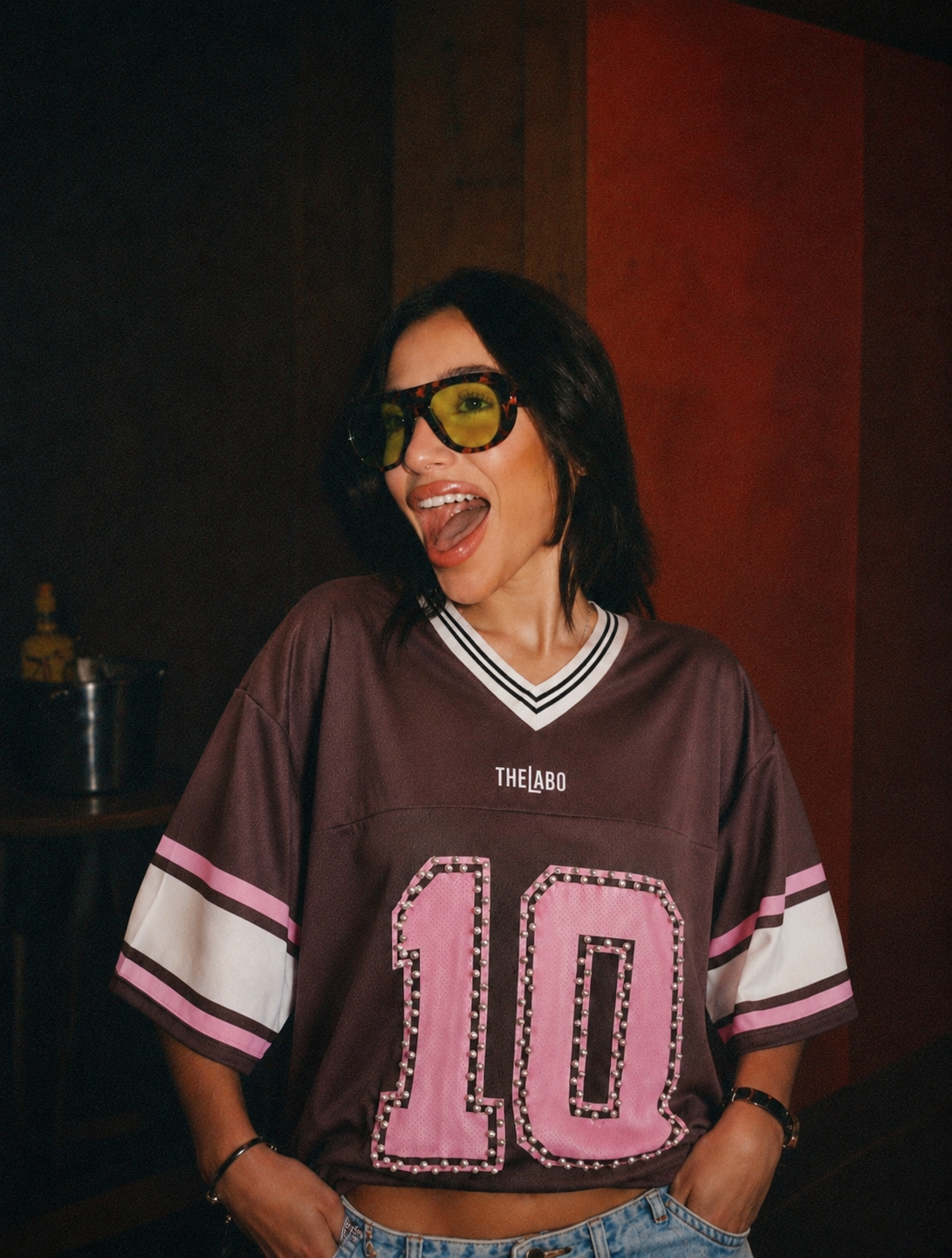 T-shirt TheLabo10 Marrone